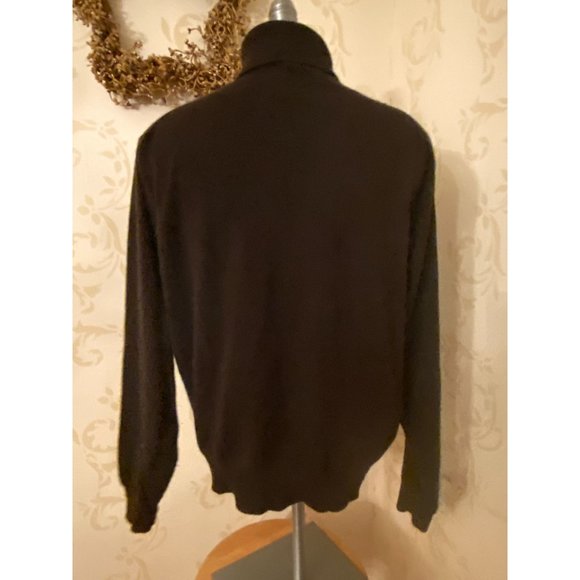 Lord & Taylor 100% Cashmere Brown Sweater Ladies Large - Picture 3 of 3